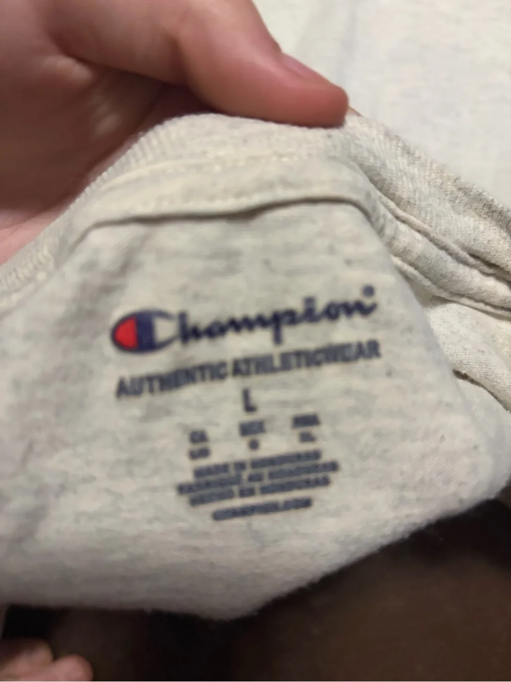 Champion Gray Maryland Terps Short Sleeve Tee - Picture 3 of 3